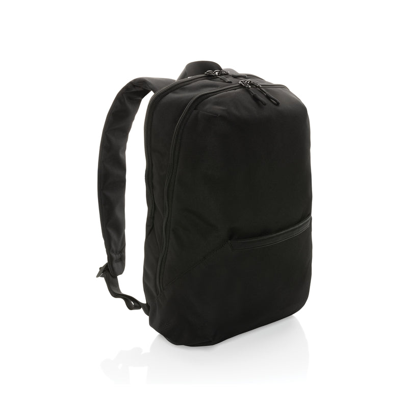 Load image into Gallery viewer, XD Xclusive Impact AWARE™ 1200D 15.6-inch modern laptop backpack with multiple compartments and padded straps.