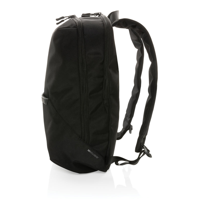 Load image into Gallery viewer, Impact AWARE™ 1200D 15.6-inch modern laptop backpack by XD Xclusive showing sleek design with multiple compartments and padded straps.