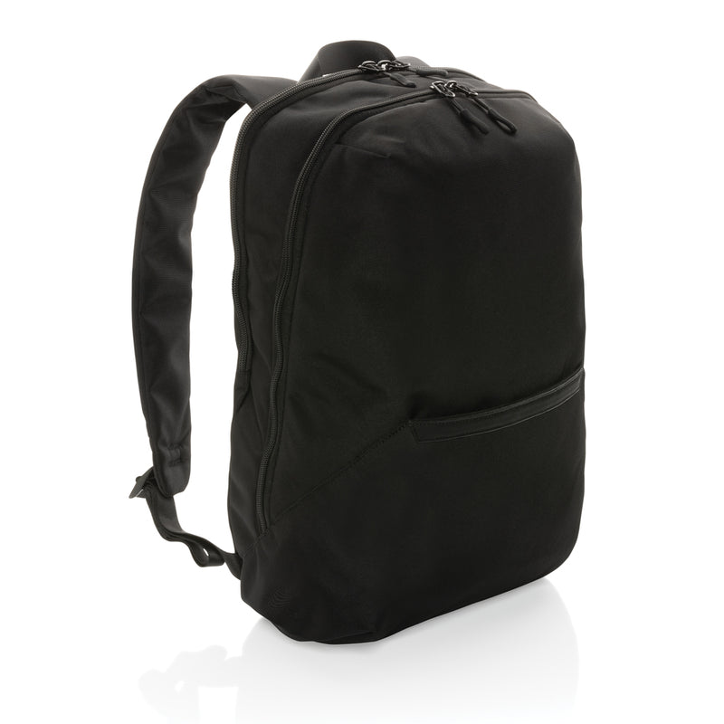 Load image into Gallery viewer, XD Xclusive Impact AWARE™ 1200D 15.6-inch modern laptop backpack with multiple compartments and padded shoulder straps.