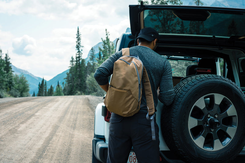 Load image into Gallery viewer, XD Xclusive Impact AWARE™ 1200D 15.6-inch modern laptop backpack with multiple compartments and padded straps.