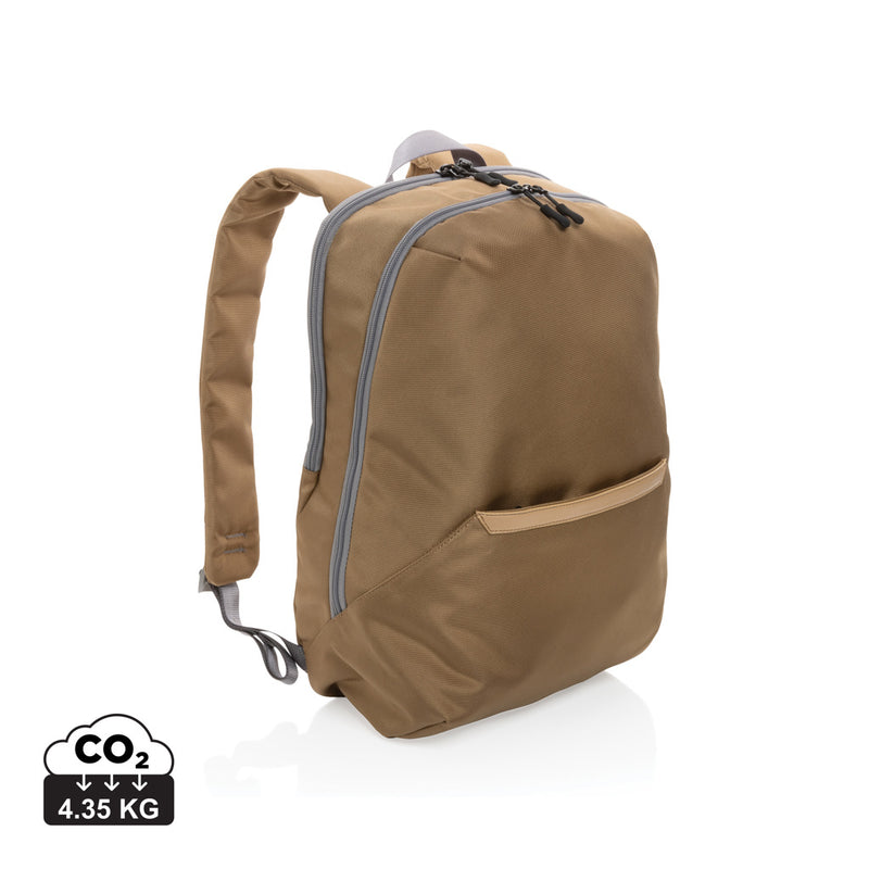 Load image into Gallery viewer, XD Xclusive Impact AWARE™ 1200D 15.6-inch modern laptop backpack with multiple compartments and padded straps for comfort.