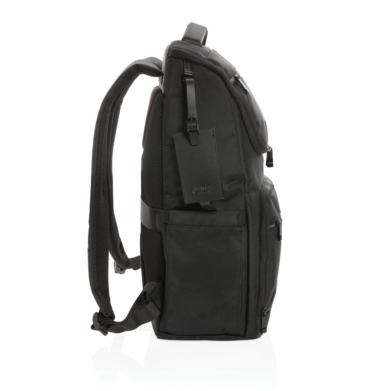 Load image into Gallery viewer, Swiss Peak AWARE™ RPET Voyager 15.6" laptop backpack - Custom Wood Designs