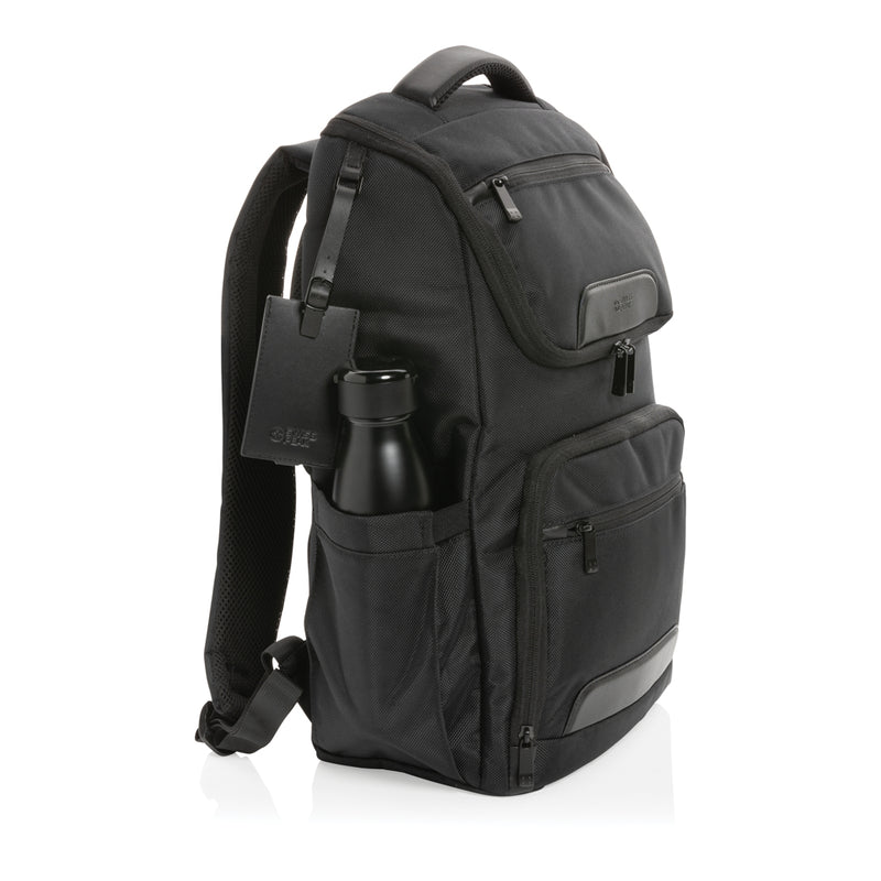 Load image into Gallery viewer, Swiss Peak AWARE™ RPET Voyager 15.6" laptop backpack - Custom Wood Designs
