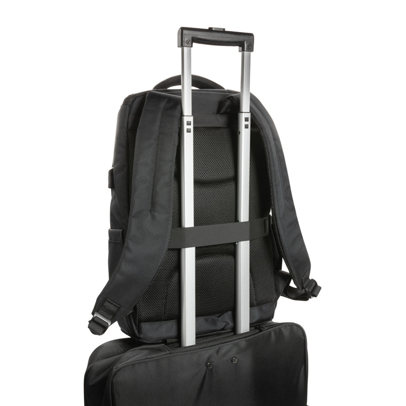 Load image into Gallery viewer, Swiss Peak AWARE™ RPET Voyager 15.6" laptop backpack - Custom Wood Designs