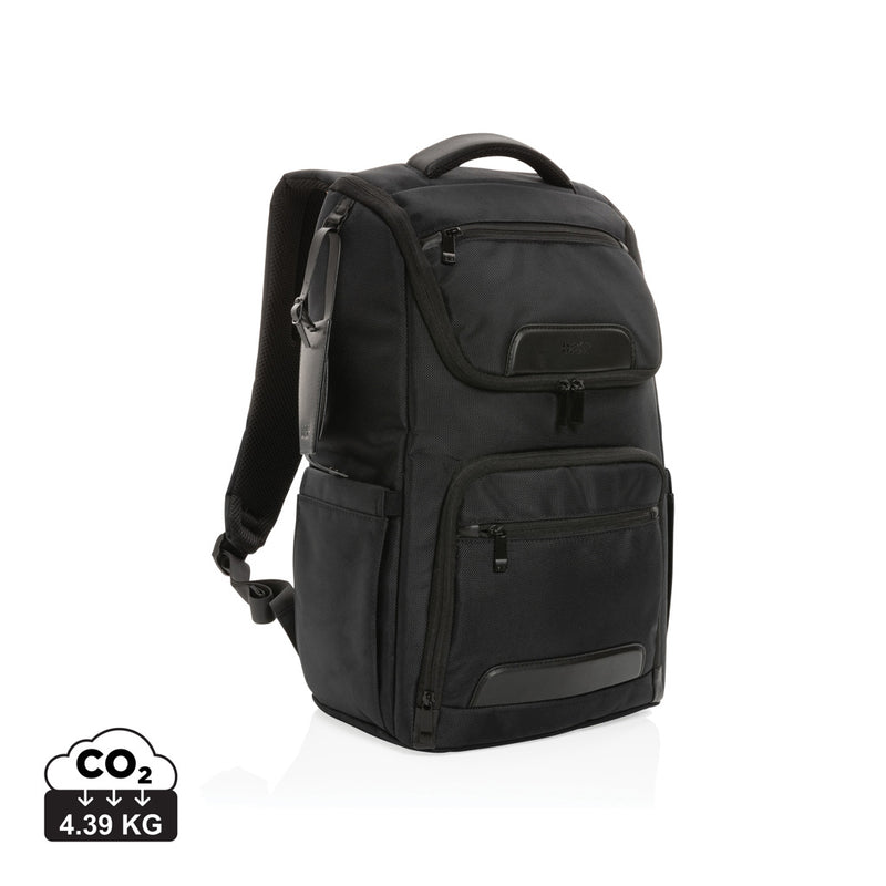 Load image into Gallery viewer, Swiss Peak AWARE™ RPET Voyager 15.6" laptop backpack - Custom Wood Designs