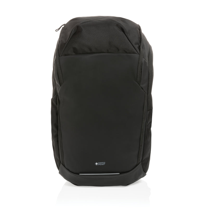 Load image into Gallery viewer, Swiss Peak AWARE™ RPET 15.6 inch business backpack - Custom Wood Designs