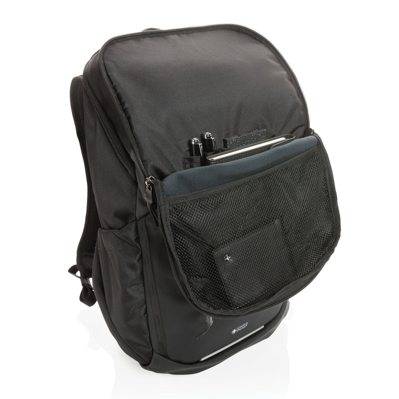 Load image into Gallery viewer, Swiss Peak AWARE™ RPET 15.6 inch business backpack - Custom Wood Designs
