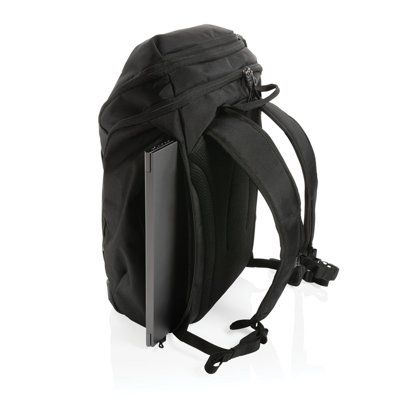 Load image into Gallery viewer, Swiss Peak AWARE™ RPET 15.6 inch business backpack - Custom Wood Designs