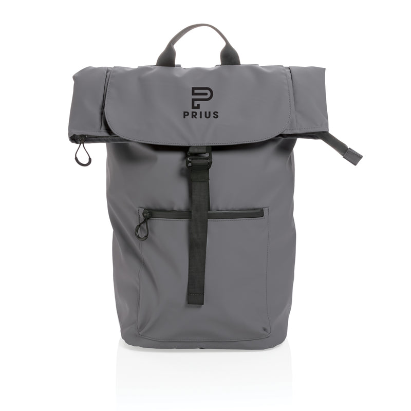 Load image into Gallery viewer, XD Collection Impact AWARE™ RPET water-resistant laptop backpack with 15.6-inch compartment, durable and eco-friendly bag for travel and daily use.