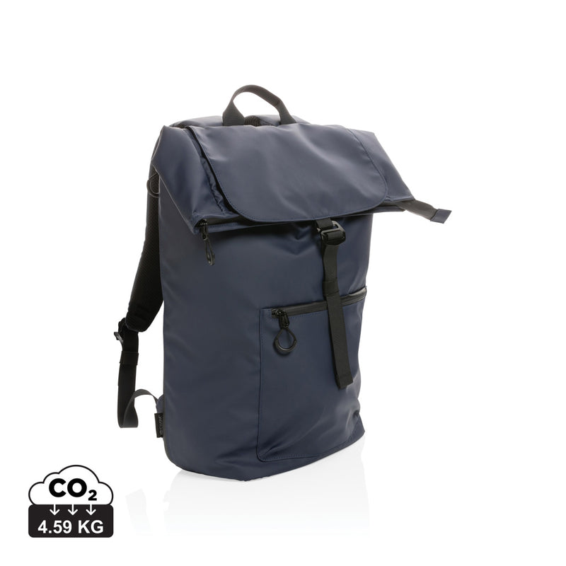 Load image into Gallery viewer, XD Collection Impact AWARE™ RPET water-resistant 15.6-inch laptop backpack with multiple compartments and padded shoulder straps