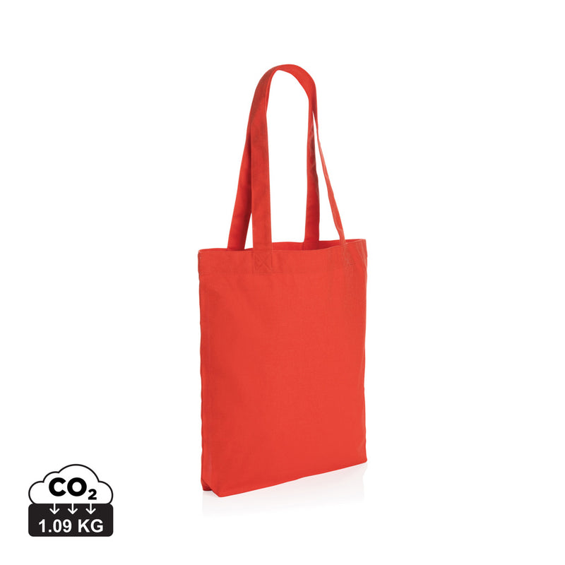 Load image into Gallery viewer, Canvas tote bag from XD Collection, 285 gsm durable fabric, stylish travel and everyday bag with sturdy handles.