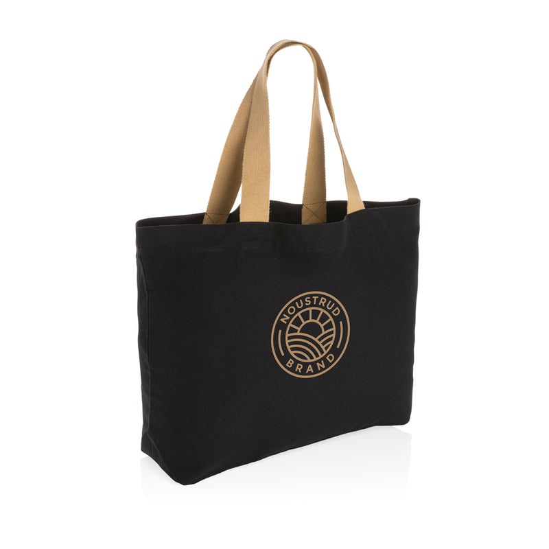 Load image into Gallery viewer, 240 gsm r canvas large tote undyed - Custom Wood Designs