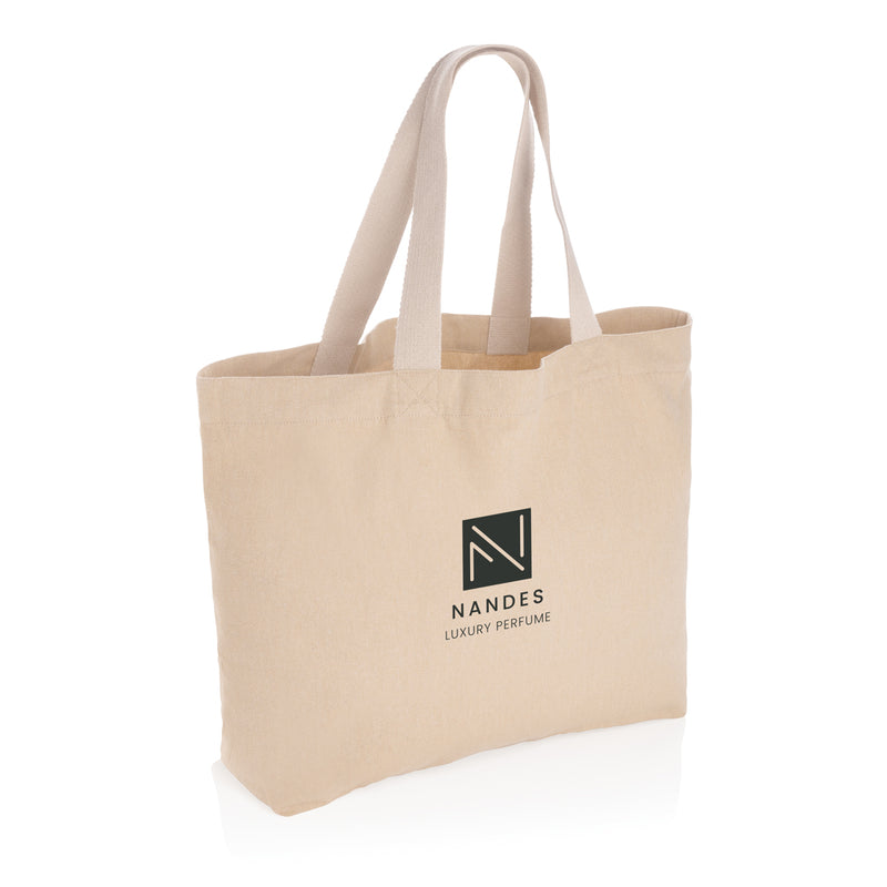 Load image into Gallery viewer, 240 gsm r canvas large tote undyed - Custom Wood Designs