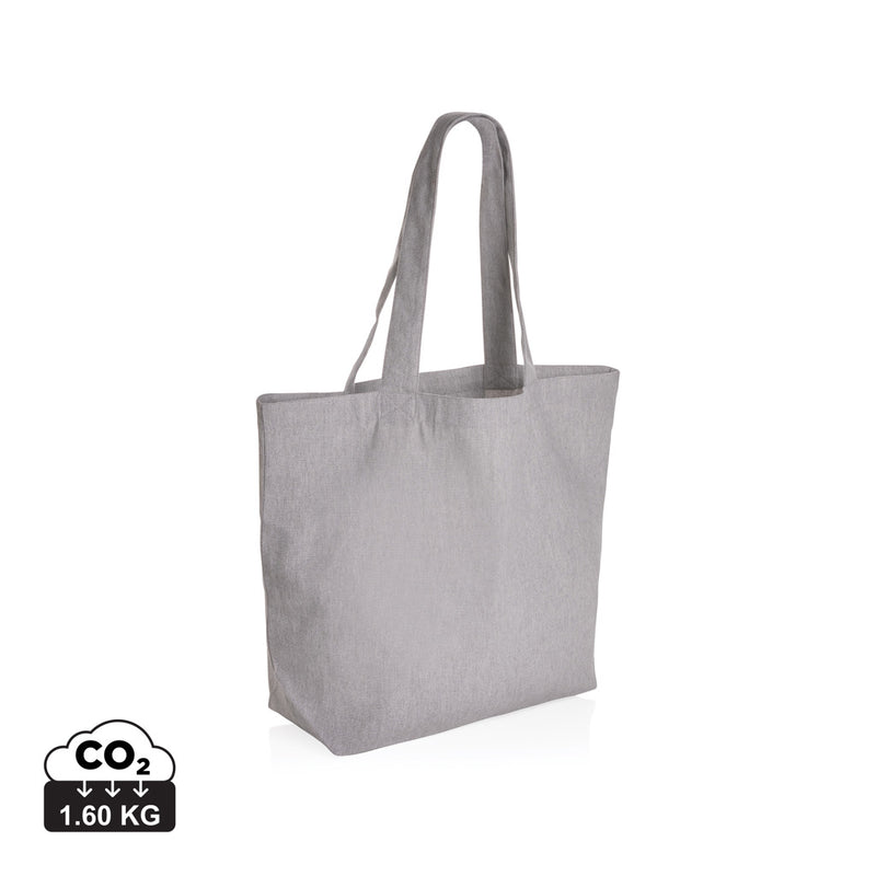Load image into Gallery viewer, Impact Aware™ 240 gsm rcanvas shopper w/pocket undyed - Custom Wood Designs