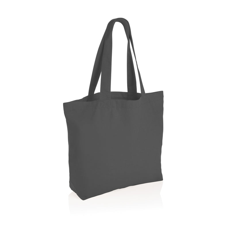 Load image into Gallery viewer, Impact Aware™ 240 gsm rcanvas shopper w/pocket undyed - Custom Wood Designs