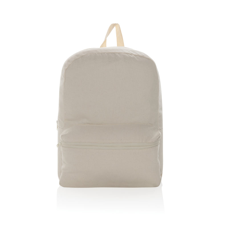 Load image into Gallery viewer, Undyed Impact Aware™ 285 gsm rcanvas backpack by XD Collection, featuring a durable, minimalist design with adjustable straps.