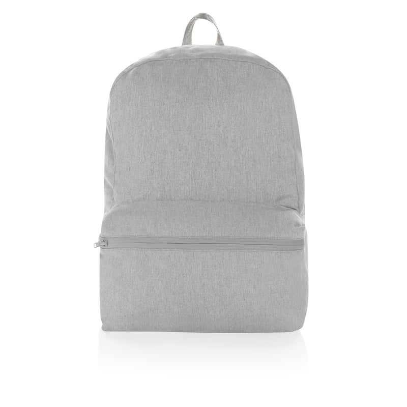 Load image into Gallery viewer, Undyed Impact Aware™ 285 gsm rcanvas backpack from XD Collection, showing its spacious design and durable fabric.