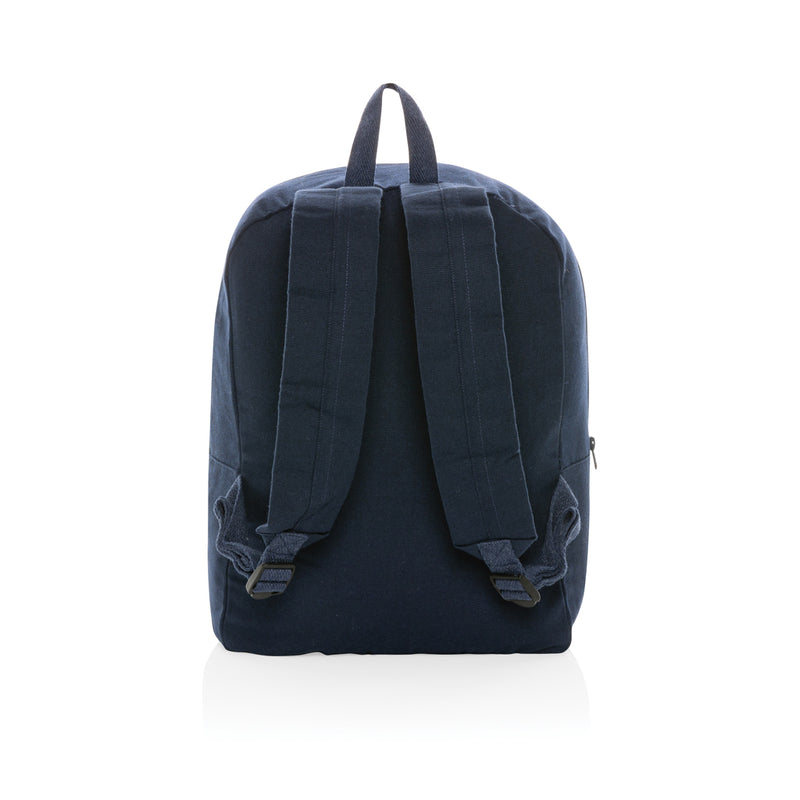 Load image into Gallery viewer, Undyed Impact Aware™ 285 gsm rcanvas backpack by XD Collection, showing durable fabric and simple design for bags and travel.