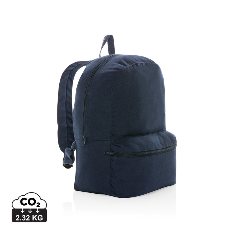 Load image into Gallery viewer, Undyed Impact Aware™ 285 gsm rCanvas backpack by XD Collection, showing the natural canvas material and sturdy design.
