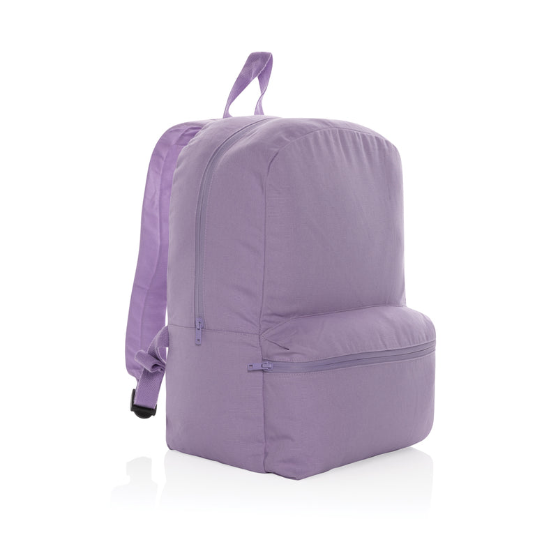 Load image into Gallery viewer, Impact Aware™ 285 gsm rcanvas backpack by XD Collection, featuring sturdy design, multiple compartments, and durable canvas material.
