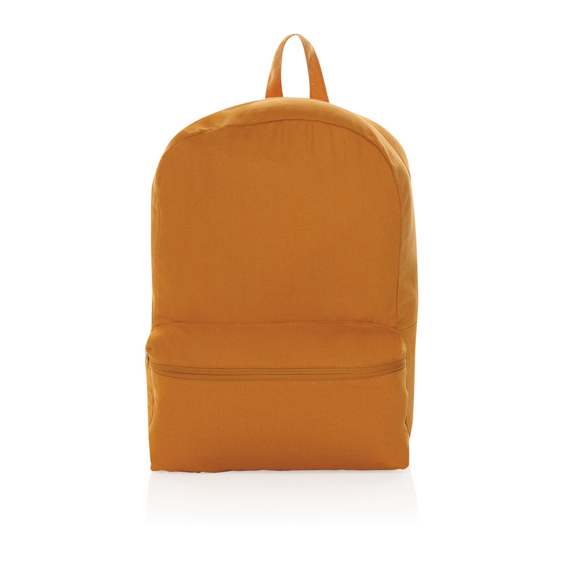 Load image into Gallery viewer, Impact Aware™ 285 gsm rcanvas backpack by XD Collection, showing durable bag with adjustable straps and spacious main compartment.