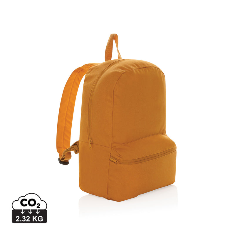 Load image into Gallery viewer, Impact Aware™ 285 gsm rCanvas backpack from XD Collection, durable bags and travel accessory with adjustable straps and multiple compartments.