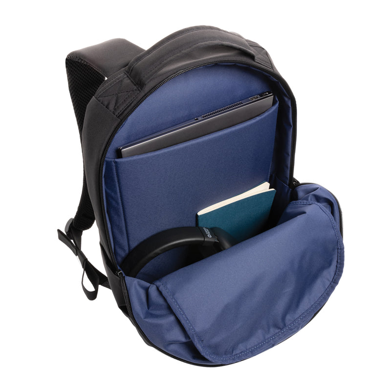 Load image into Gallery viewer, Swiss Peak Brooke AWARE™ RPET daily 15.6" laptop backpack - Custom Wood Designs