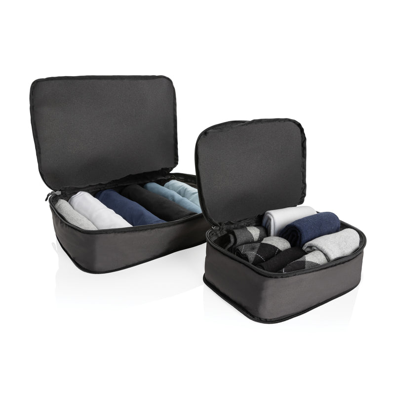 Load image into Gallery viewer, Swiss Peak Ridge AWARE™ RPET compression travel cubes 2pc - Custom Wood Designs