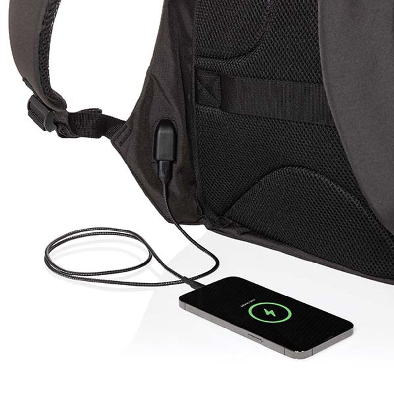 Load image into Gallery viewer, Swiss Peak AWARE™ anti-theft 15.6" laptop backpack - Custom Wood Designs