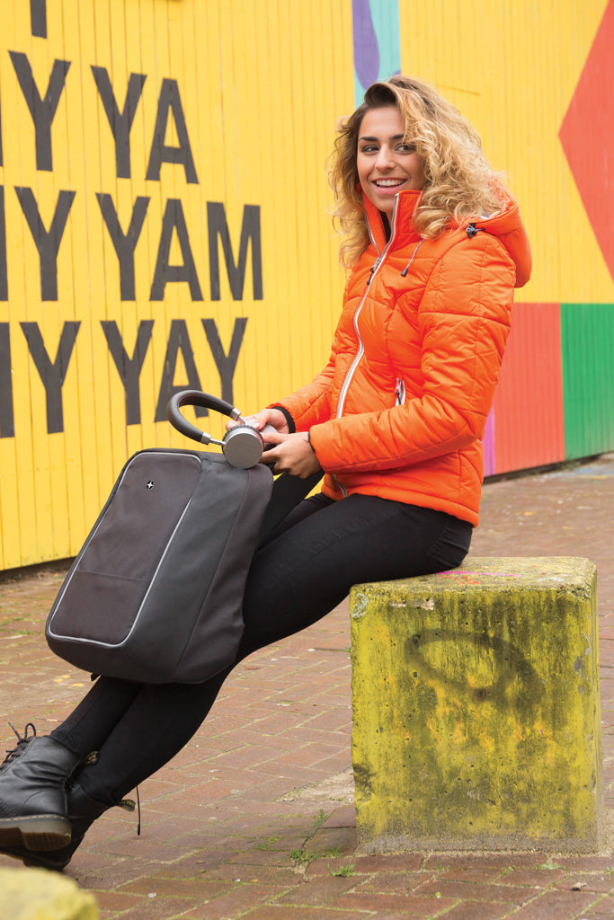 Load image into Gallery viewer, Swiss Peak AWARE™ anti-theft 15.6" laptop backpack - Custom Wood Designs