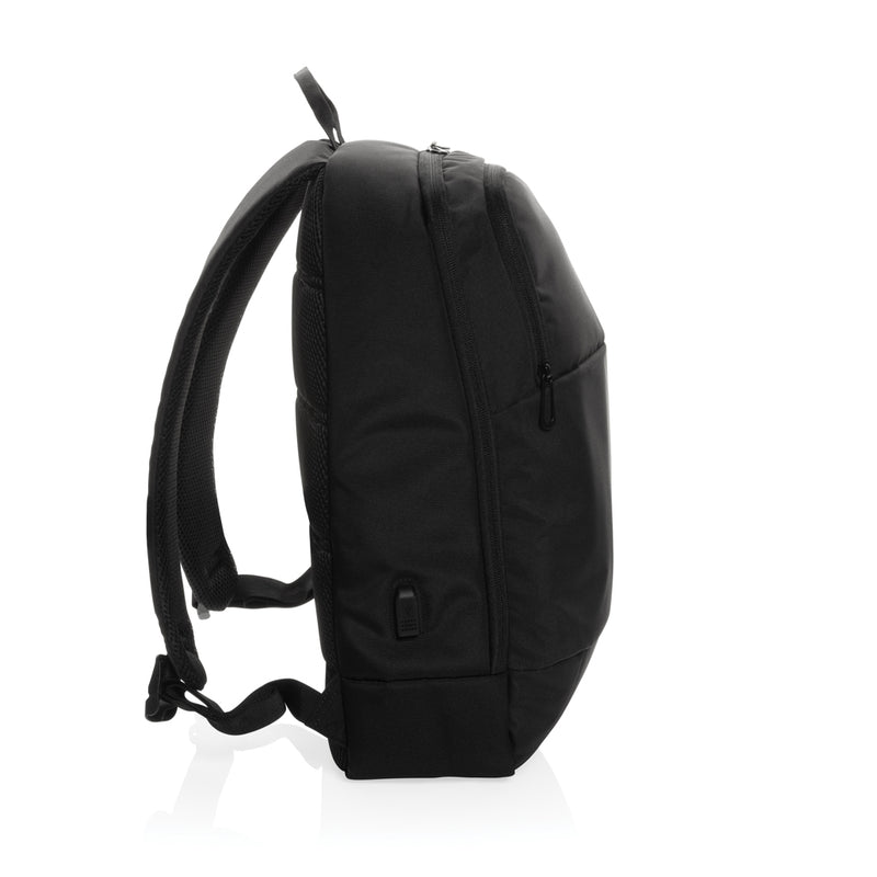 Load image into Gallery viewer, Swiss Peak AWARE™ modern 15.6" laptop backpack - Custom Wood Designs