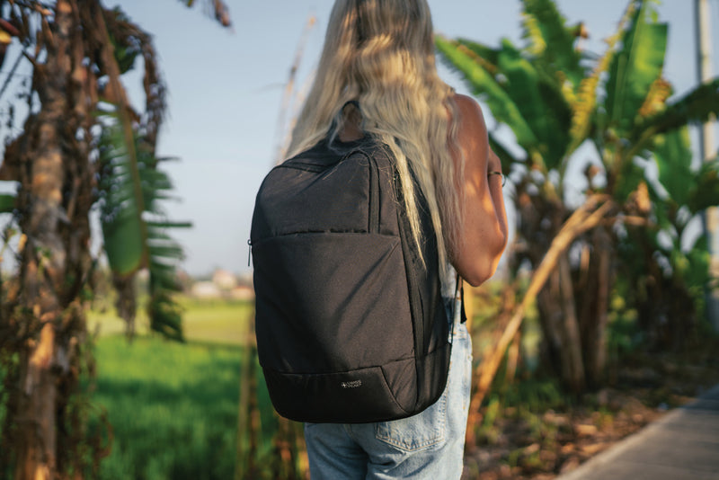 Load image into Gallery viewer, Swiss Peak AWARE™ modern 15.6" laptop backpack - Custom Wood Designs
