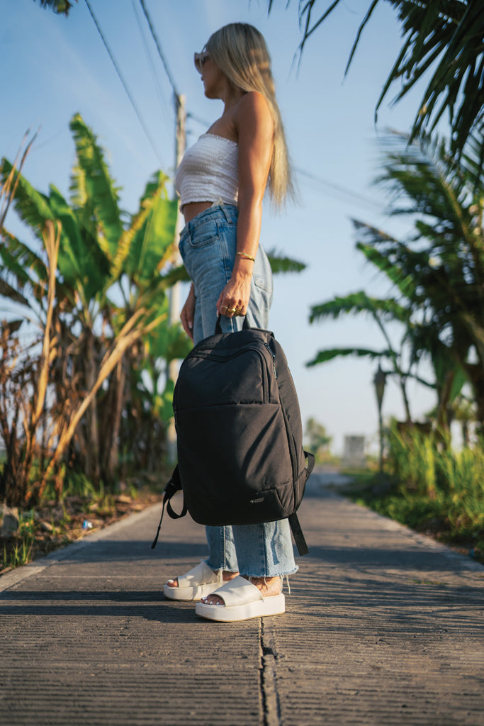 Load image into Gallery viewer, Swiss Peak AWARE™ modern 15.6" laptop backpack - Custom Wood Designs