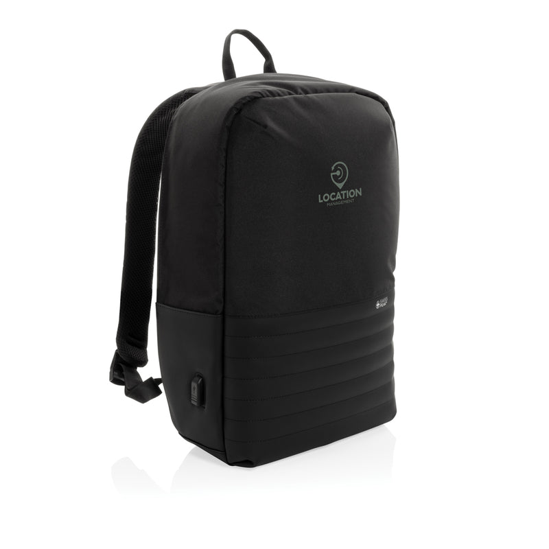 Load image into Gallery viewer, Swiss Peak AWARE™ RFID anti-theft 15.6'' laptop backpack - Custom Wood Designs