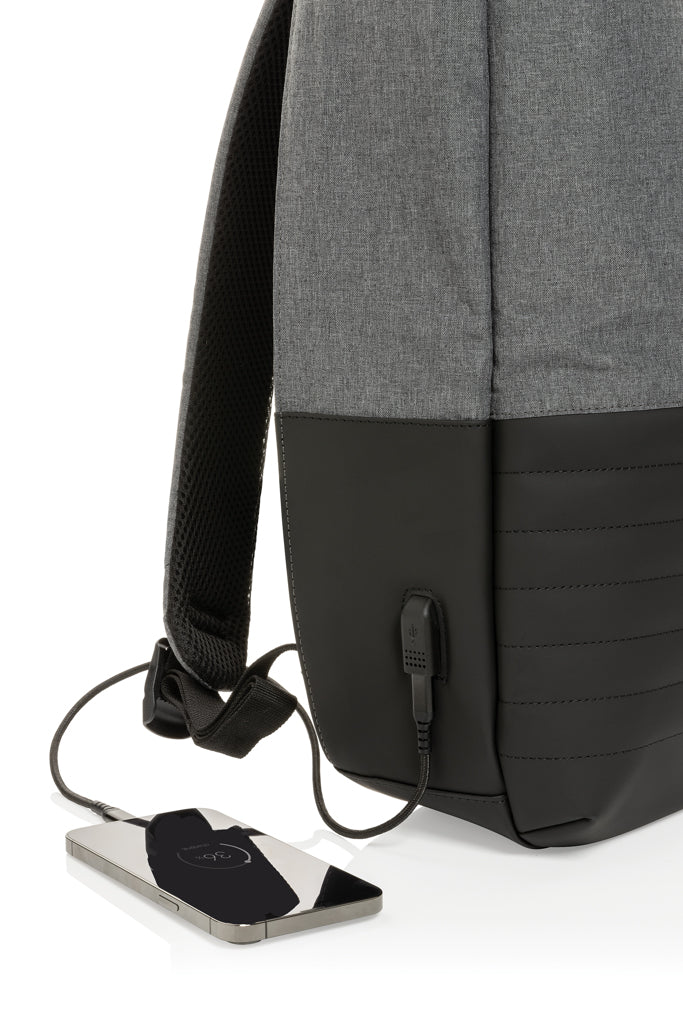 Load image into Gallery viewer, Swiss Peak AWARE™ RFID anti-theft 15.6'' laptop backpack - Custom Wood Designs