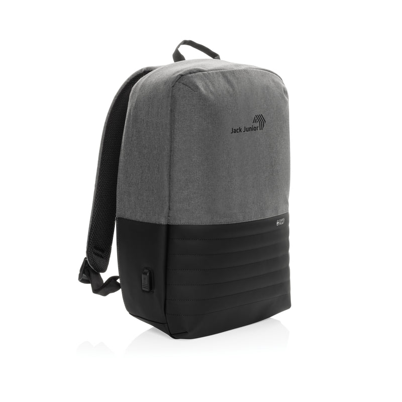 Load image into Gallery viewer, Swiss Peak AWARE™ RFID anti-theft 15.6'' laptop backpack - Custom Wood Designs