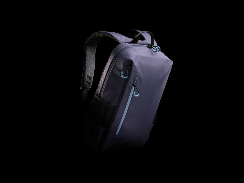 Load image into Gallery viewer, Impact AWARE™ Lima 15.6-inch RFID laptop backpack by XD Xclusive with multiple compartments and padded straps for travel and work.