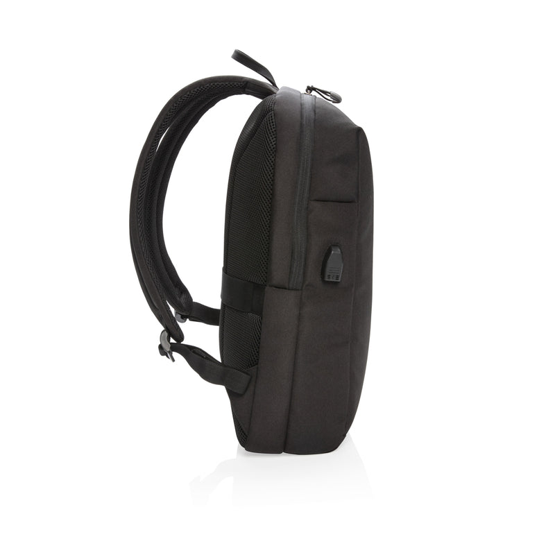 Load image into Gallery viewer, Swiss Peak AWARE™ RFID and USB A laptop backpack - Custom Wood Designs