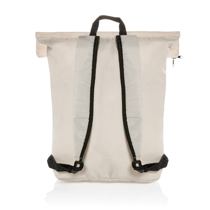 Load image into Gallery viewer, XD Collection Dillon AWARE™ RPET lightweight foldable backpack, eco-friendly travel bag with adjustable straps and compact design.