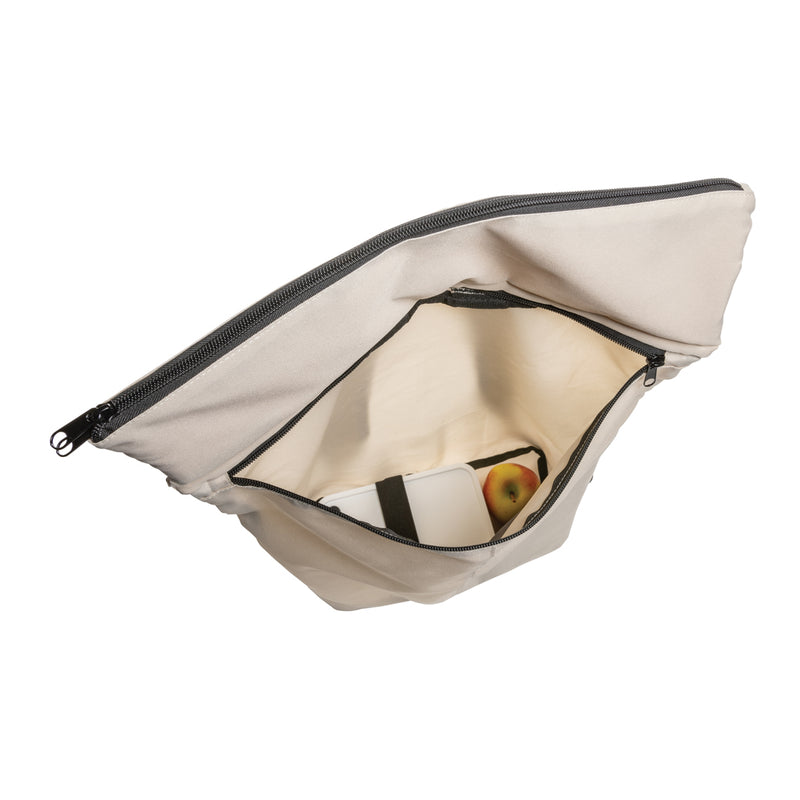 Load image into Gallery viewer, XD Collection Dillon AWARE™ RPET lightweight foldable backpack, showing its compact design and eco-friendly material.