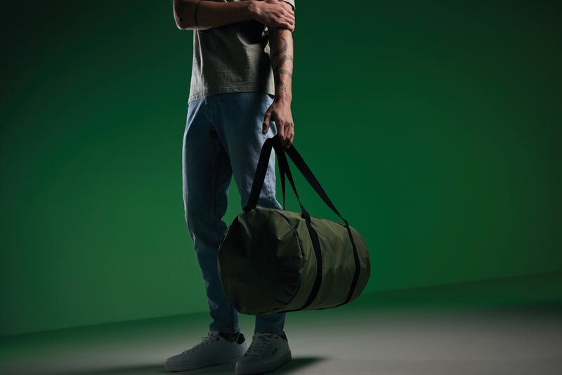 Load image into Gallery viewer, Dillon AWARE™ RPET foldable sports bag - Custom Wood Designs