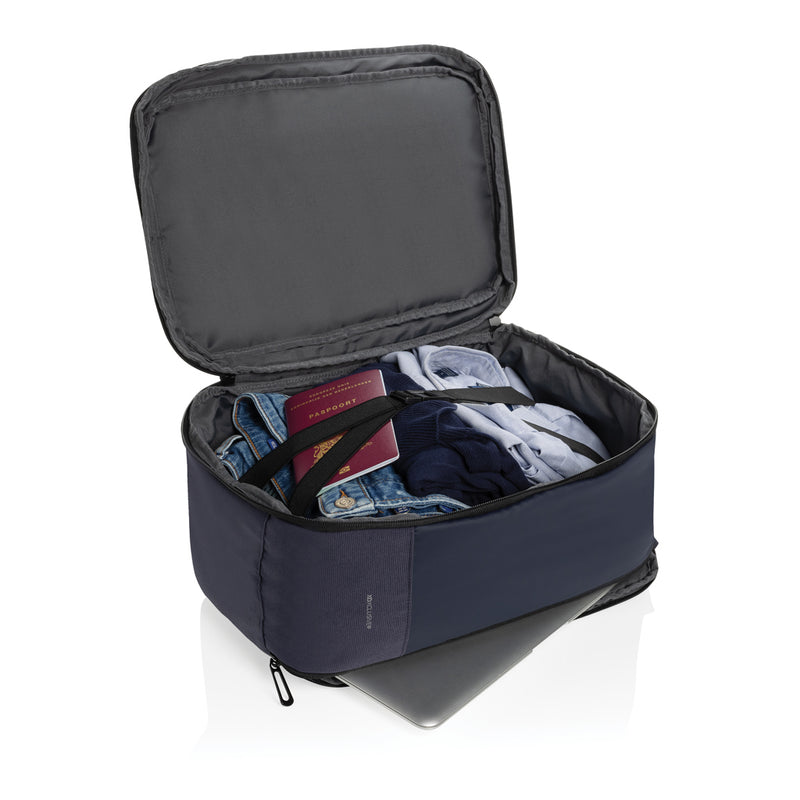 Load image into Gallery viewer, XD Xclusive Armond Aware RPET travel bag from the Bags & Travel collection, featuring a durable, eco-friendly design with multiple compartments.