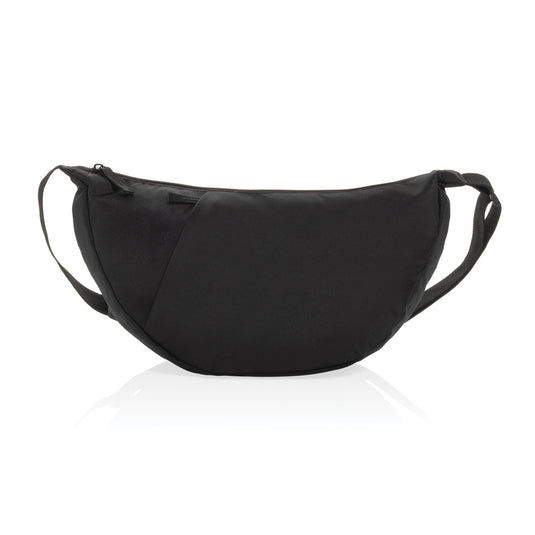 Crescent XL AWARE™ RPET half moon sling bag - Custom Wood Designs Crescent XL AWARE™ RPET half moon sling bag