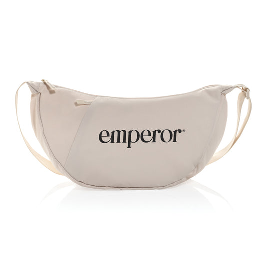 Crescent XL AWARE™ RPET half moon sling bag - Custom Wood Designs Crescent XL AWARE™ RPET half moon sling bag