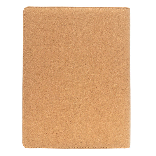 Deluxe cork portfolio A4 with pen - Custom Wood Designs