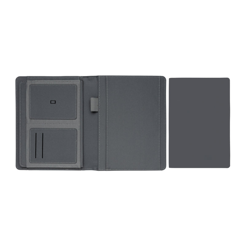 Load image into Gallery viewer, Impact AWARE™ RPET A5 notebook by XD Xclusive, eco-friendly notebook with durable cover and lined pages for note-taking.