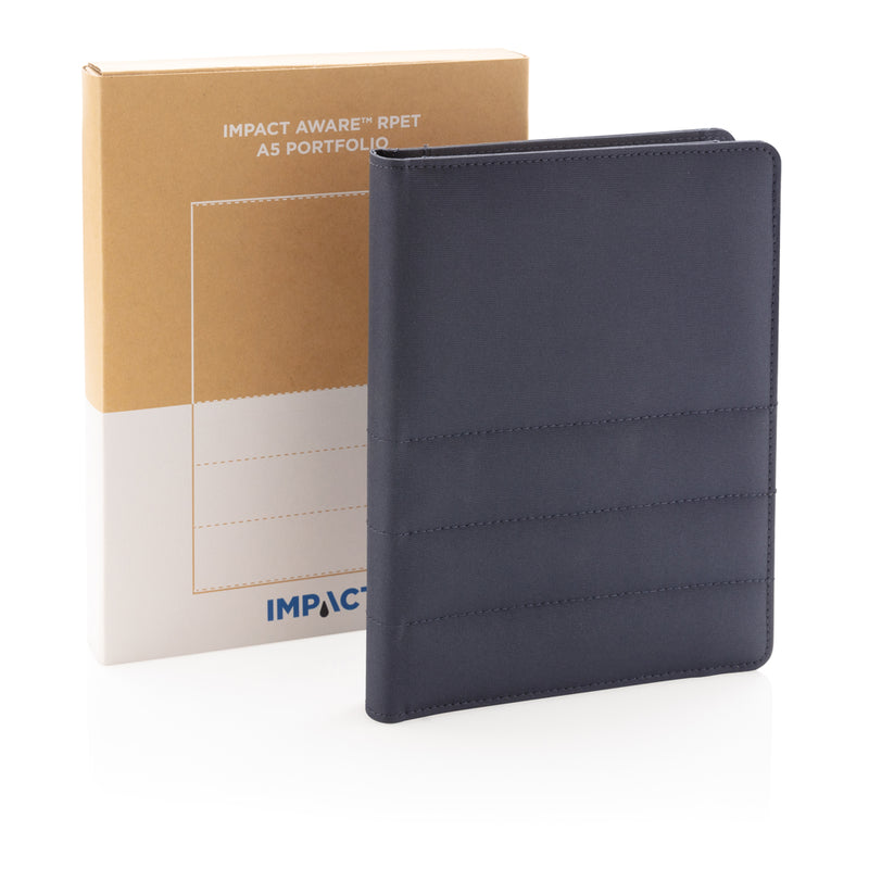 Load image into Gallery viewer, Impact AWARE™ RPET A5 notebook by XD Xclusive featuring a durable recycled PET cover and spiral binding.