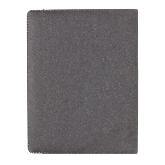 Recycled leather A4 portfolio - Custom Wood Designs