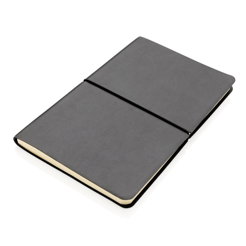 Load image into Gallery viewer, Modern deluxe softcover A5 notebook - Custom Wood Designs