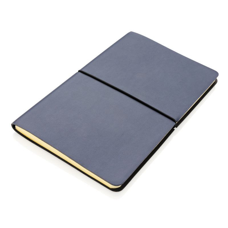 Load image into Gallery viewer, Modern deluxe softcover A5 notebook - Custom Wood Designs
